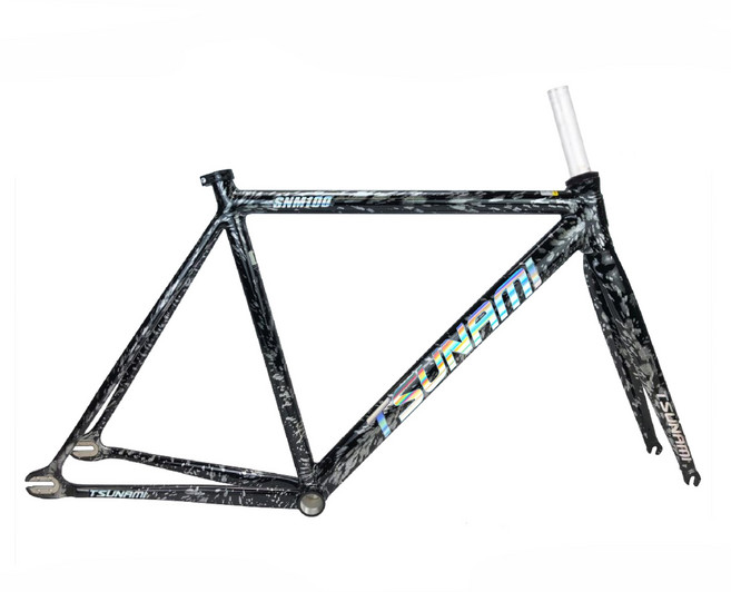 쓰나미 픽시 SNM100 / 트리가S / 트리가 AERO 프레임 세트, 1개, 쓰나미_불꽃블랙