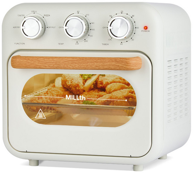 밀스 대용량 에어프라이어 오븐 18L, 단품