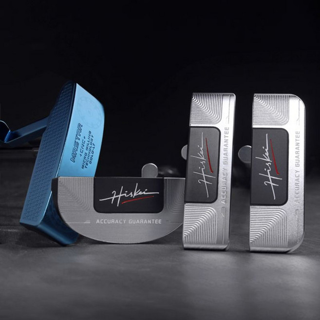 지브이투어 히스케이 FULL CNC 단조 볼드 하로 슬림 마스터 퍼터모음, 마스터 일자퍼터 블랙 34인치