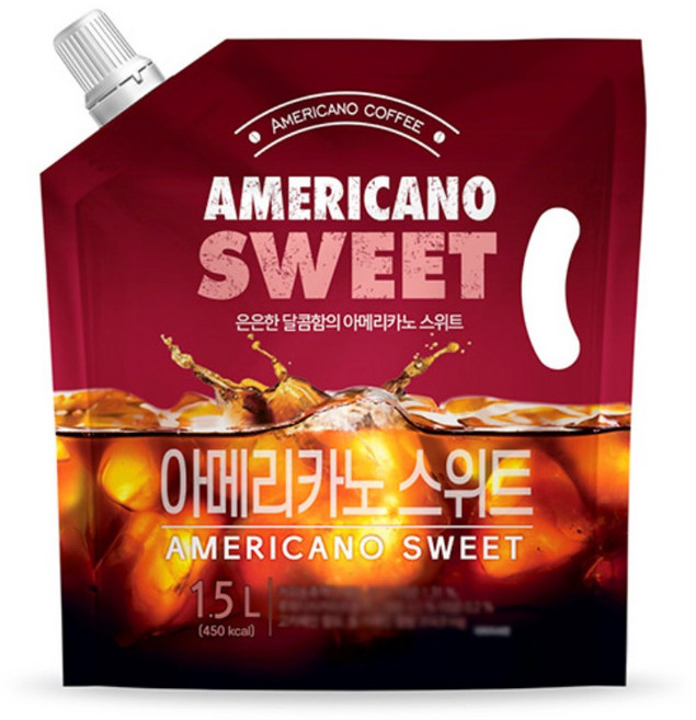 아메리카노 스위트, 4개, 1.5L
