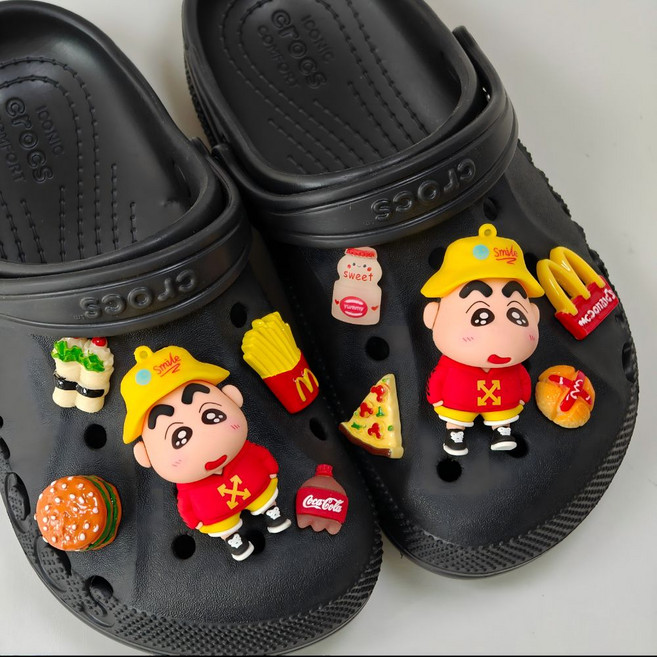 폼폼스타 짱구는못말려 캐릭터 신발 파츠(CG)