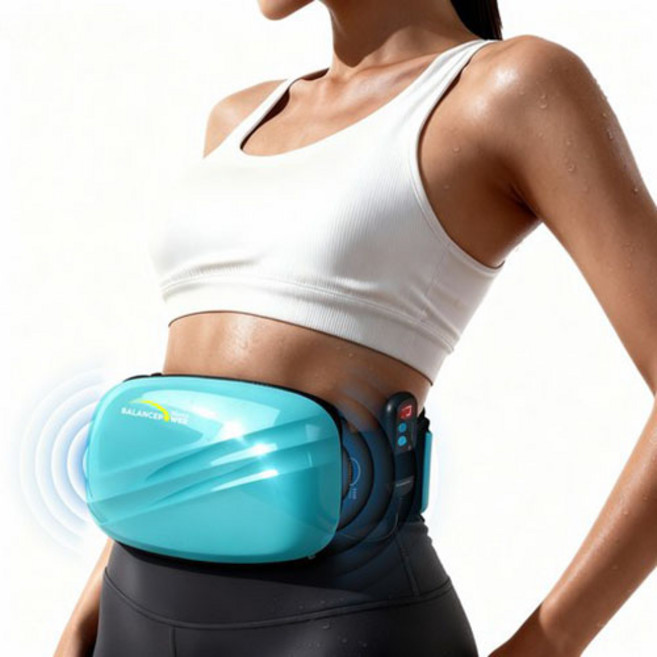 밸런스파워 난타 벨트형 진동운동기구, WLS-1907, 혼합색상