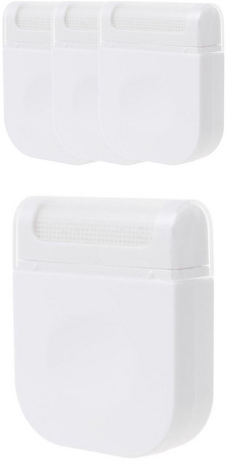 레디박스 휴대용 미니 포켓 만능 보풀제거기, 화이트, 4개