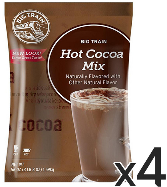 빅트레인 핫코코아믹스 파우더, 4개, 1.59kg, 1개입, 1.59kg