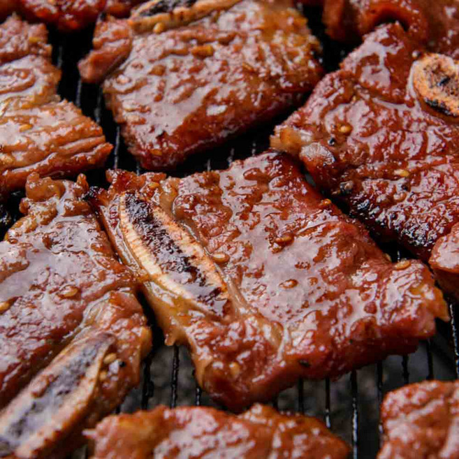 한돈 간장 LA식 돼지갈비 300g, 2개