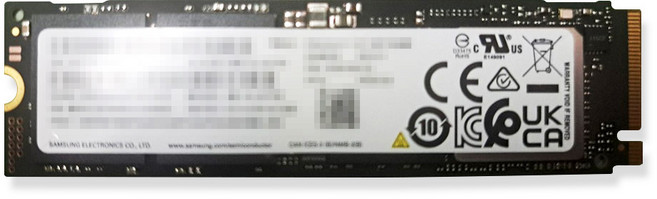 삼성전자 PM9A1 NVMe SSD 256GB