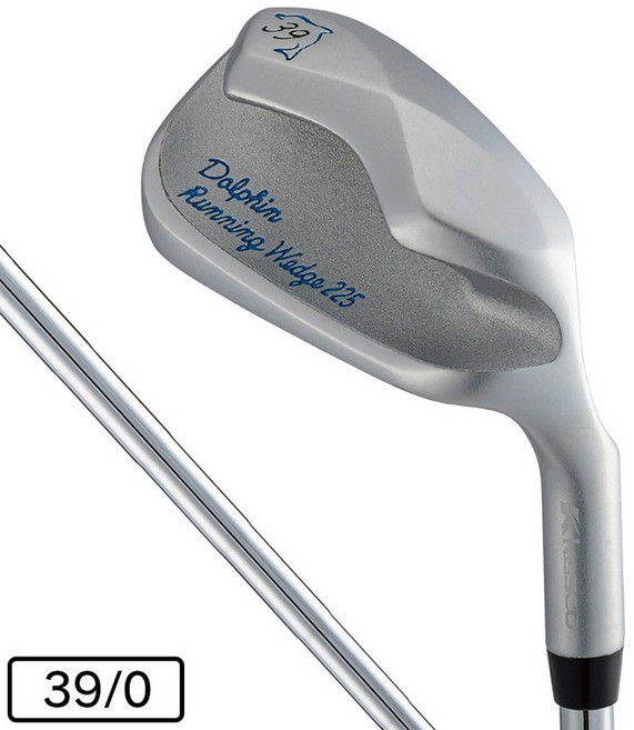 카스코 KASCO 남성 돌고래 러닝 웨지 DRW-225 390 로프트 39도 오리지널 스틸 샤프트 - 247025, 34.0