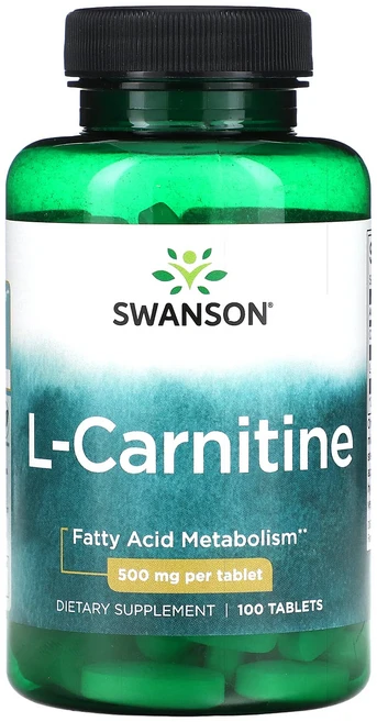 Swanson l-카르니틴 500mg 100정, Swanson l카르니틴 500mg 100정, 1개 - 쿠팡