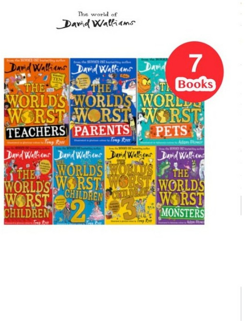[콕서점] 데이비드 윌리엄스 칠드런 7권 세트 영어원서 The worlds worst children 음원제공, 데이비드윌리엄스 칠드런 (7권 세트)