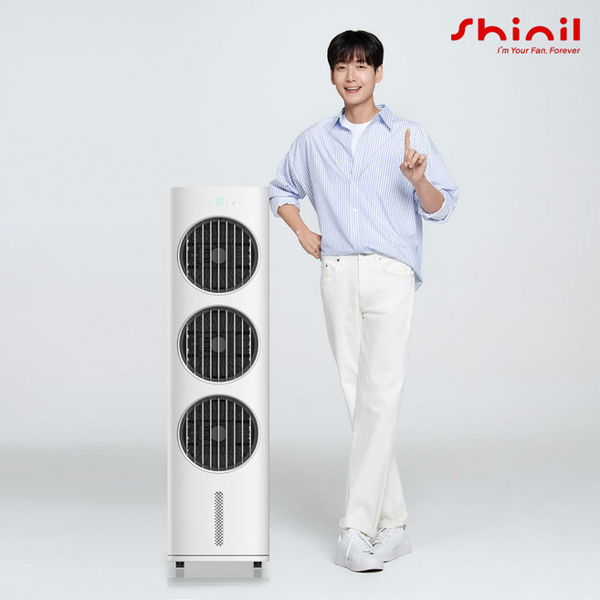 신일 AIR COOLER 8단풍속 리모컨 BLDC 저소음 냉풍기 2구 3구, 3구 트리플냉풍기(SIF-FW30R)