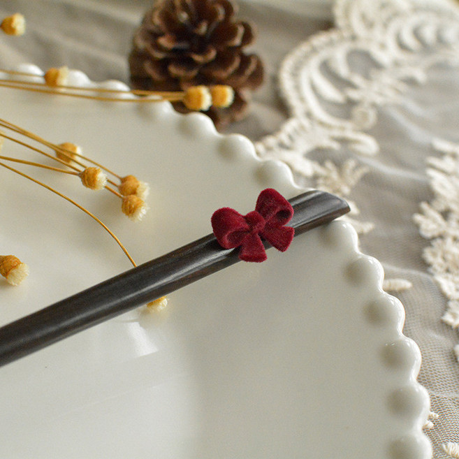 新中式高級感髮簪髮釵，新年紅色喜慶髮飾