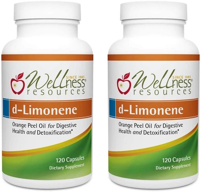 Wellness Resources High Potency d-Limonene 웰니스 리소어시즈 디 리모네 1000mg, 2개, 120정 - 쿠팡