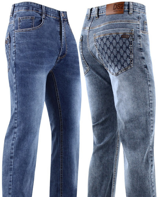 2장 여름용 남자 신축성 좋은 만능 청바지 30~38 스판 일상 데님 진 B1963