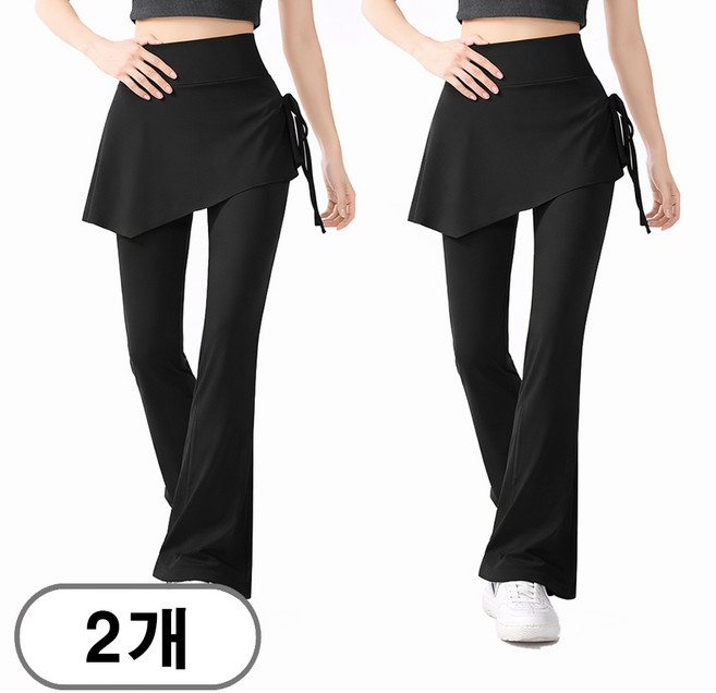 차쿠 1+1 부츠컷 치마 레깅스 뱃살 커버 레깅스 치마 부츠컷 레깅스빅사이즈 힙커버 부츠컷 치마 레깅스