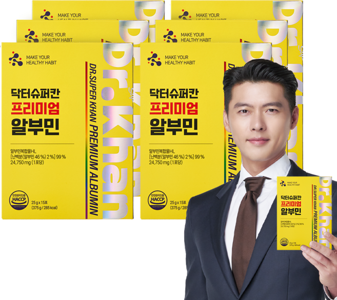 닥터슈퍼칸 프리미엄 알부민 알부민복합물 24750mg, 6박스