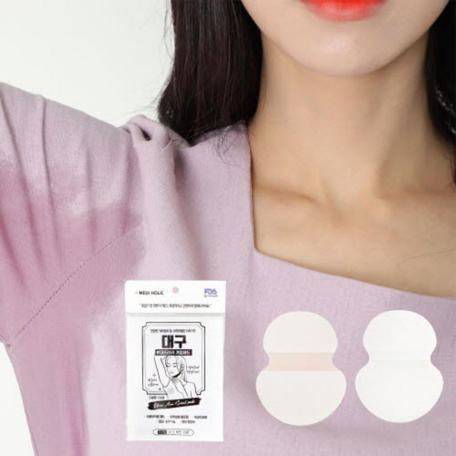 대프리카 빅사이즈 겨땀패드 대용량 겨땀패치 200매, 1개