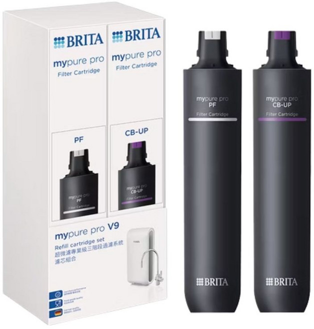 BRITA mypure pro V9 濾芯, 1個