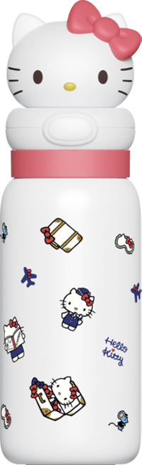 크로스 보더 산리오 텀블러 400밀리리터, 1개, 400ml, 400ml 헬로키티