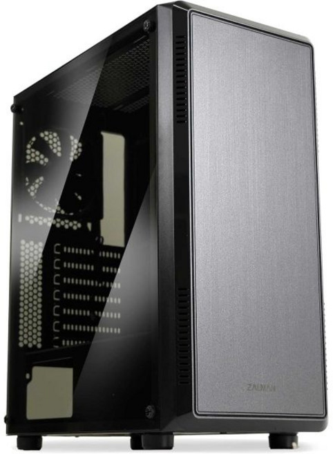 Zalman 본체케이스 PC케이스 커스텀 데스크탑케이스 잘만 S4 미드 타워 ATX PC 케이스 120mm 팬 2개 포함 아크릴 틴티드 사이드 패널 ATX/mATX/미니 ITX