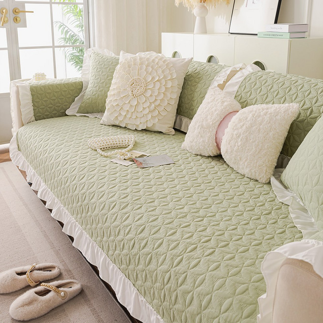 Bofung 순면 사계절 쇼파패드 쇼파매트 워싱 미끄럼방지 부드 2-4인용