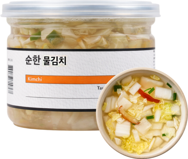 [베리쿡] 아기김치 반찬 물김치, 250g, 1개