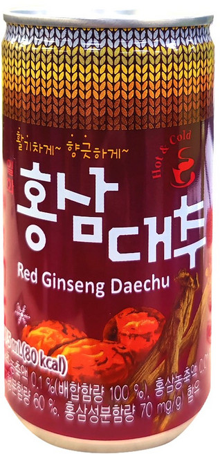 일화 홍삼 대추 175mlx30캔X2박스_778qM, 60개, 175ml