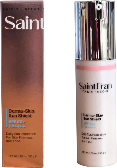 세인트프랑 더마 스킨 선 쉴드 (증정: 세인트프랑 링클크림 샘플) 1개 30g - 쿠팡