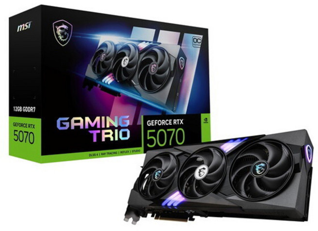 MSI 지포스 RTX 5070 게이밍 트리오 OC 12GB