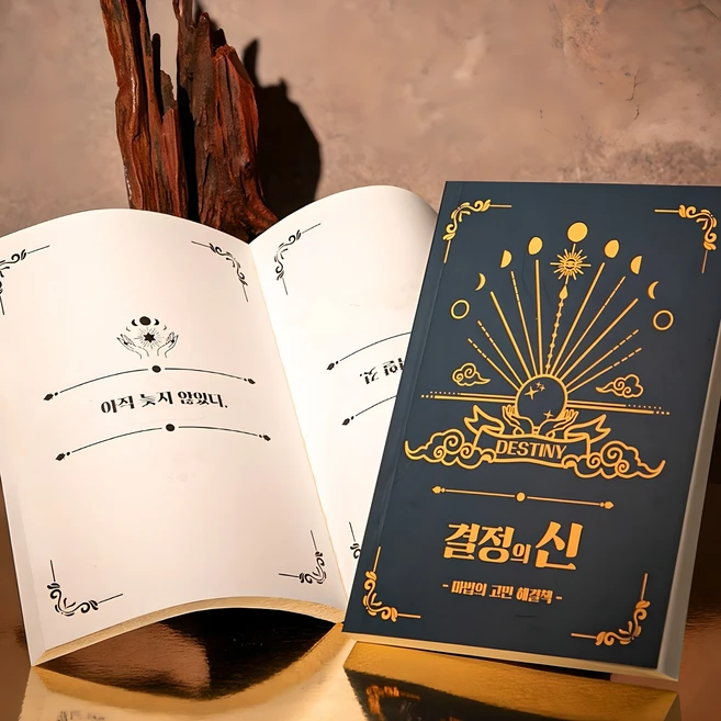 결정의신 마법의 고민해결책 [Book of Answers 정답책 고민 해답의책 내 인생의 해답 책], 1개 - 쿠팡