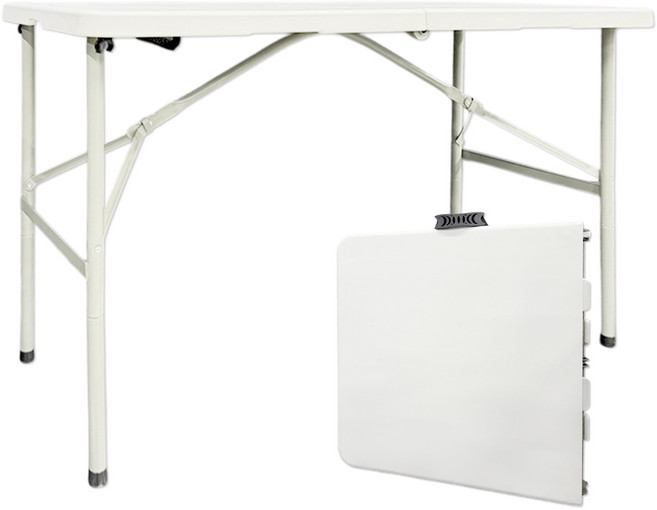 연필트리 브로몰딩 사무실 가정용 다용도 접이식테이블, 화이트 접이식테이블 183cm