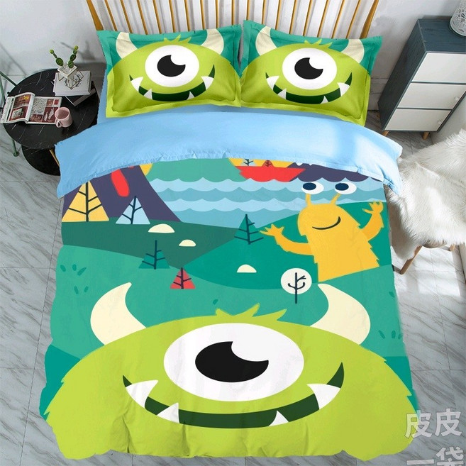 토이스토리 이불 커버 세트 랏소베어 세트 베개 침구, Z