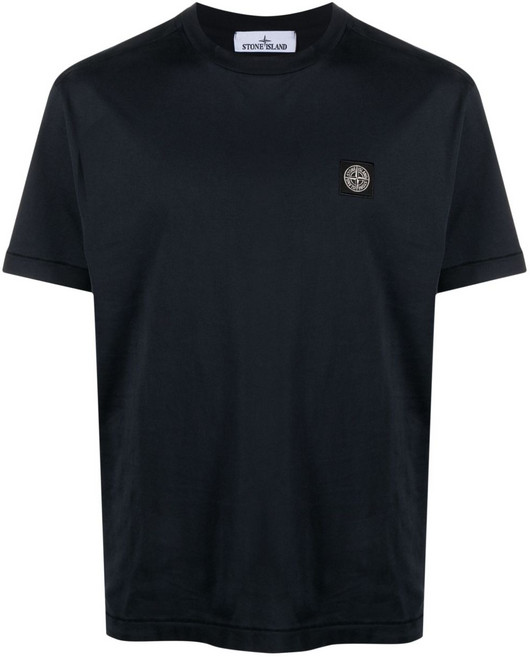 스톤 아일랜드 컴퍼스 패치 티셔츠
