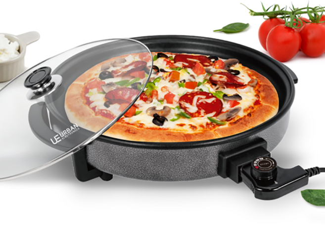 어반 대형 전기피자팬 AD-P42 논스틱코팅 그릴팬 42cm