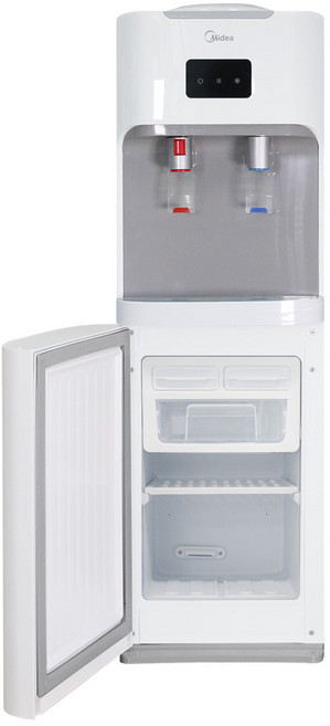 마이디어 스탠드 상단 물통 냉장 냉동고형 냉온수기 자가설치, UWD-1664SR