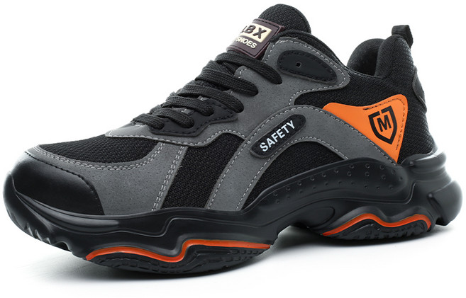 남자 캐주얼 통풍의 편안했어 초경량안전화 작업화