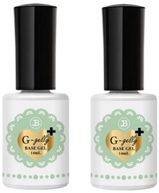 그라시아 진비 지젤리 베이스젤 플러스 미산성, 투명, 14ml, 2개