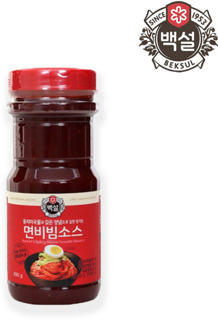 백설 면비빔소스 890g/다진양념, 890g, 1개, 890ml