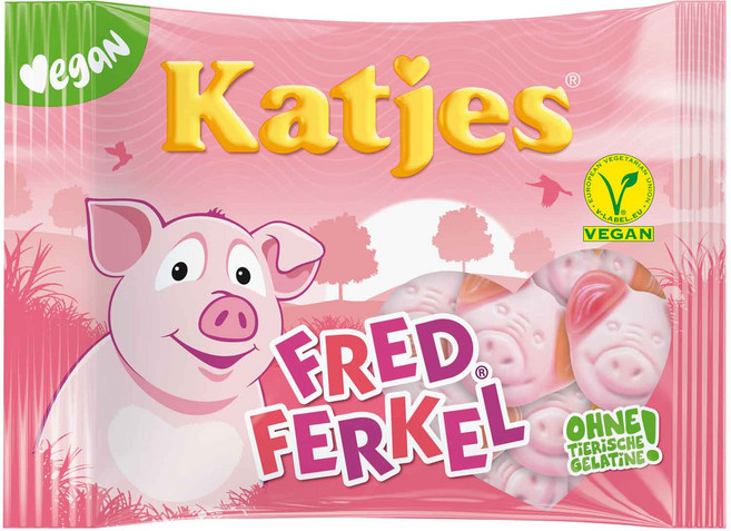 Katjes 캇예스 프레드 피글렛 젤리 200g 10개, 175g, 3개