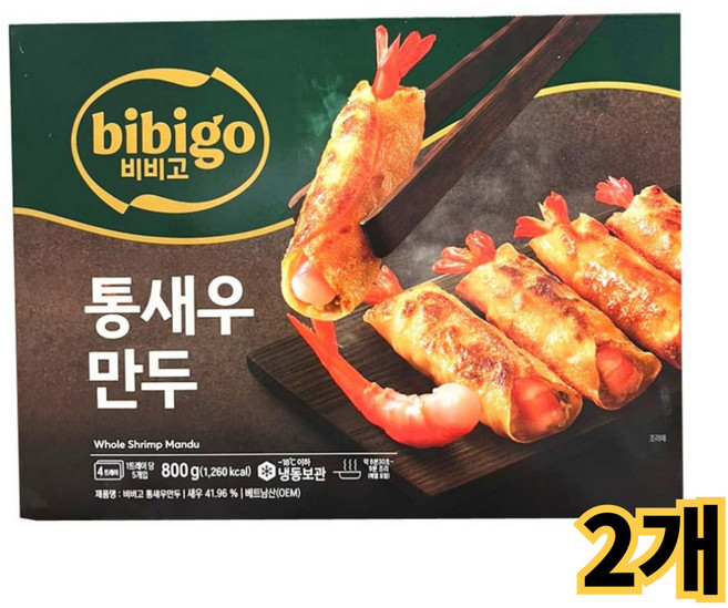 코스트코 비비고 통새우만두 800g(200gx4개)x2개 무료배송/냉동, 2개, 800g