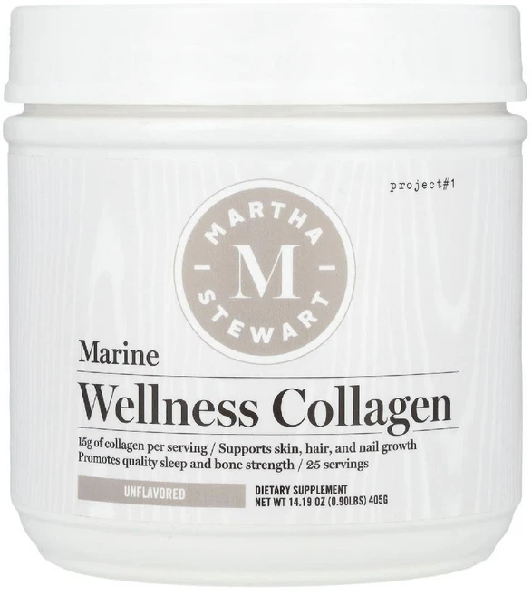 마사스튜어트웰니스 마린 웰니스 콜라겐 무맛 파우더 Wellness Collagen 405g, 1개 - 쿠팡