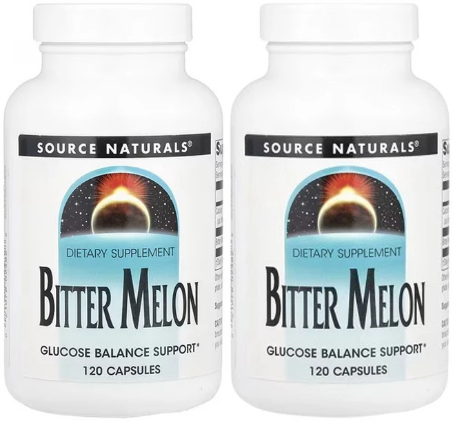 소스 내추럴스 비터 멜론 120캡슐, 120정, 2개 - 쿠팡