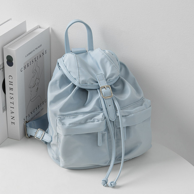 엔도르시 여성용 고퀄 미니 나일론 복조리 캐주얼 백팩 EBA378