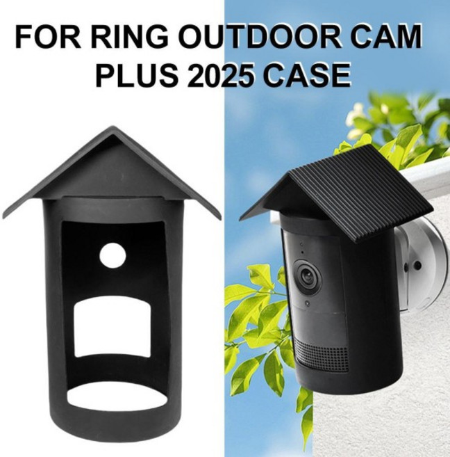 방수 실리콘 케이스 링 아웃도어 캠 플러스 2025 보안 카메라 풀 프로텍션 커버 홈 액세서리, 01 CN, 01 A