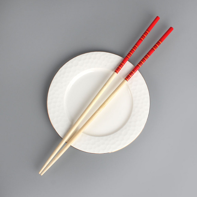 대나무 튀김젓가락 조리용 튀김용 긴 나무 젓가락 원목 튀김저분 다께바시, 04 도시엔 대나무 칼라튀김저분