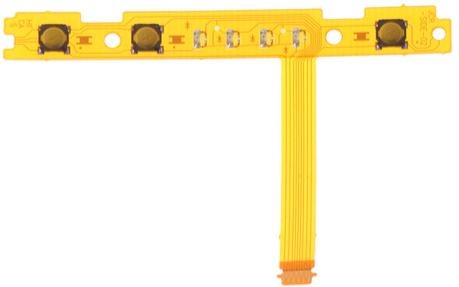 키리본용 우측 좌측 SL/SR 버튼 내구성 플라스틱 플렉스 케이블 N-스위치 조이콘 컨트롤러용 교체 부품, 02 2, 1개