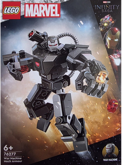 레고 마블 워 머신 맥 로봇 76277, 혼합색상, 1개