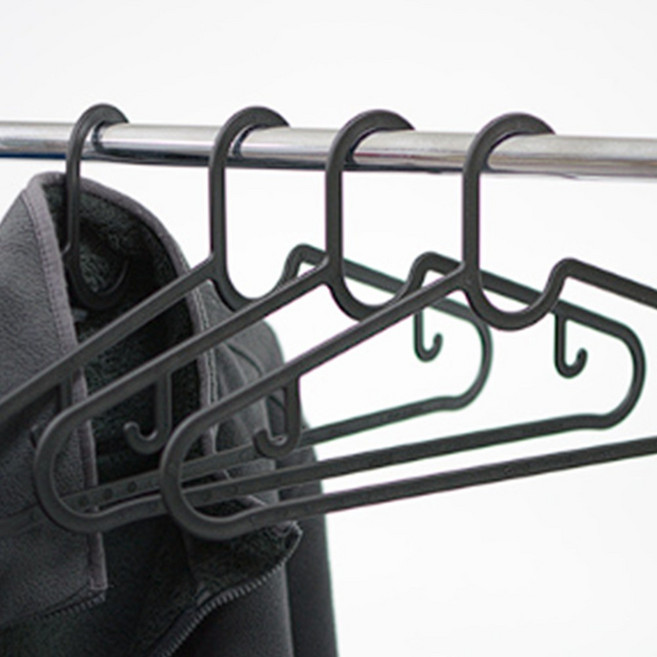 바지 셔츠 스커트 옷걸이 공간활용 상의 옷걸이 10개
