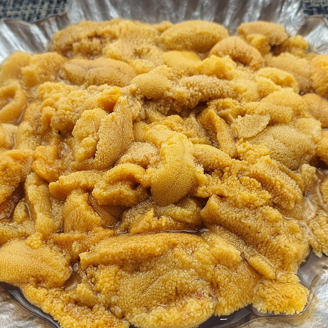 동해안 국산 제철 생물 우니 보라 성게알 200g 500g, 1개, 보라성게알(실중량100g)