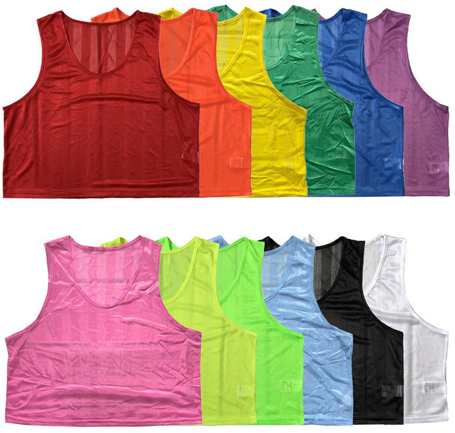 팀조끼 단체복 조끼 망사 형광 축구조끼 인쇄가능 단체