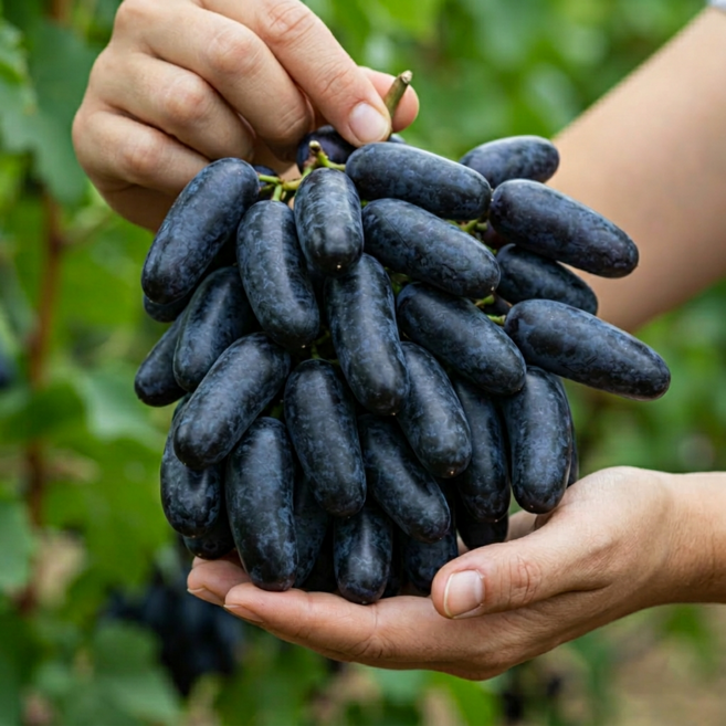 [최상품] 초고당도 블랙사파이어포도 씨없는 포도, 1박스, 초고당도 1kg